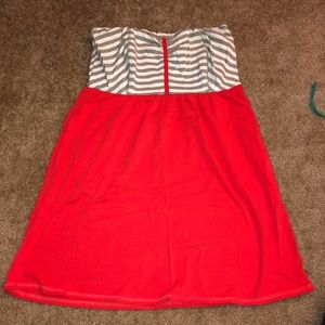 Strapless Summer Dress